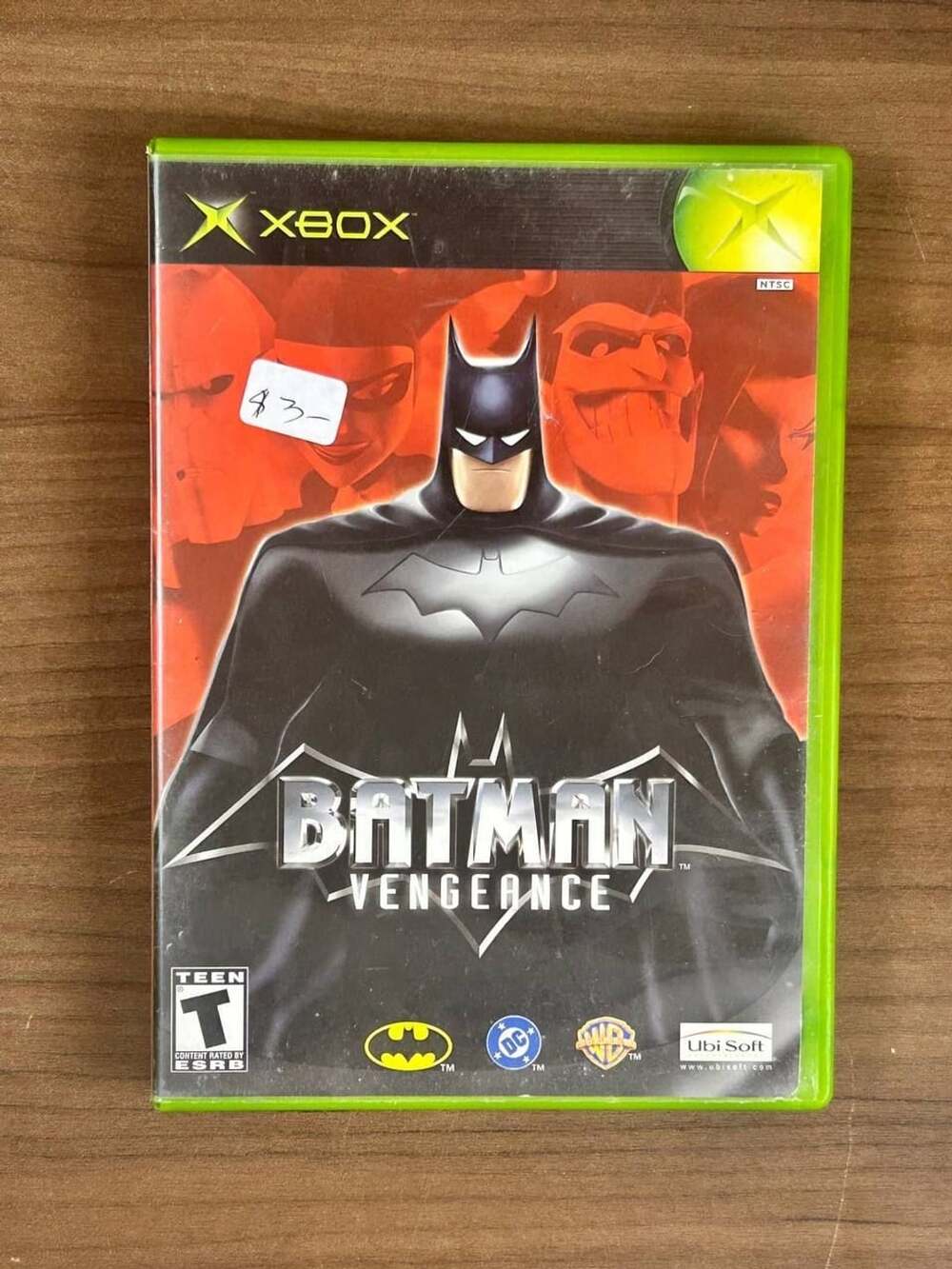 Batman Vengeance Original Xbox 2001 CIB w/ Manual Ubisoft NTSC